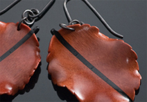 Apple Leaf Earrings