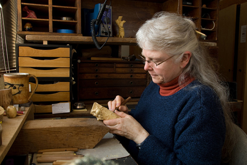 Janel Jacobson at the bench